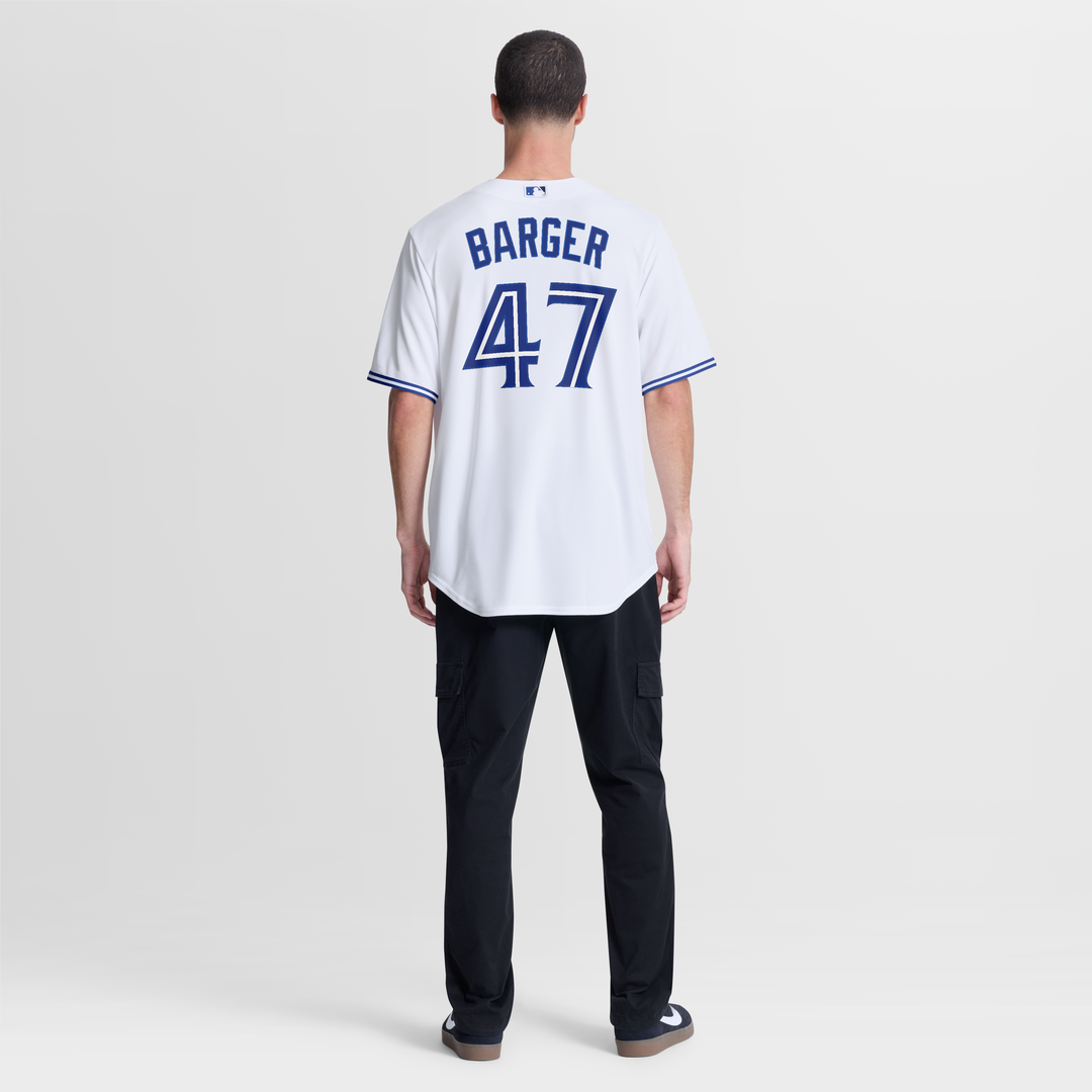 Toronto Blue Jays Addison Barger Nike White Home Replica Jersey