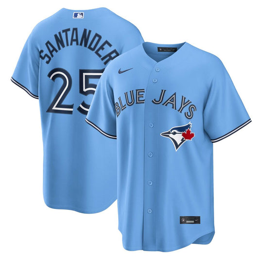 Toronto Blue Jays Anthony Santander Nike Light Blue Alternate Replica Jersey