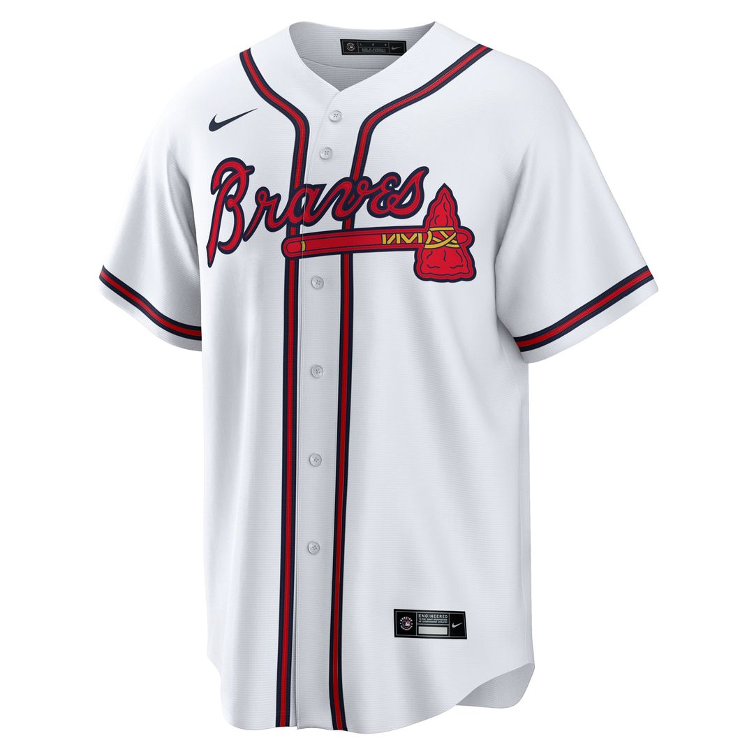 Atlanta Braves Daysbel Hernandez Nike White Home Replica Jersey