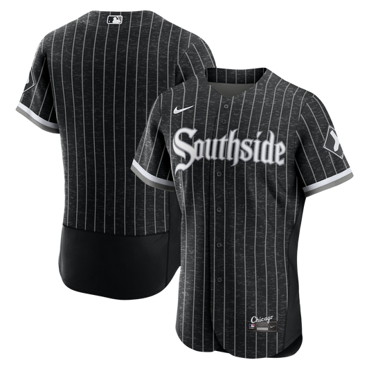 Chicago White Sox Nike Black Alternate Authentic Jersey