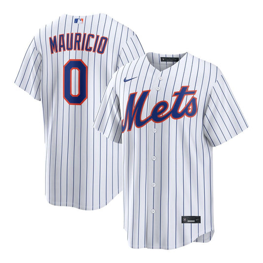 New York Mets Ronny Mauricio Nike White Home Replica Jersey
