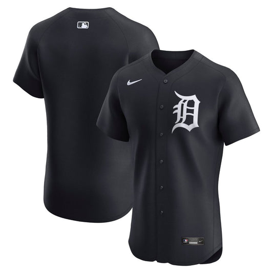 Detroit Tigers Nike Navy Alternate 2 Elite Jersey