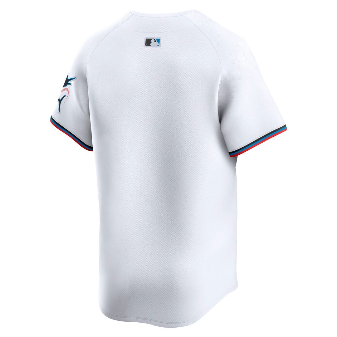Miami Marlins Nike White Home Limited Jersey