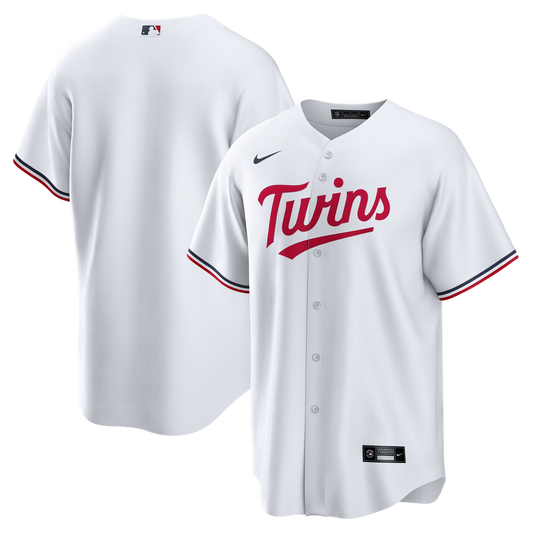 Minnesota Twins Nike White Home Big & Tall Replica Jersey