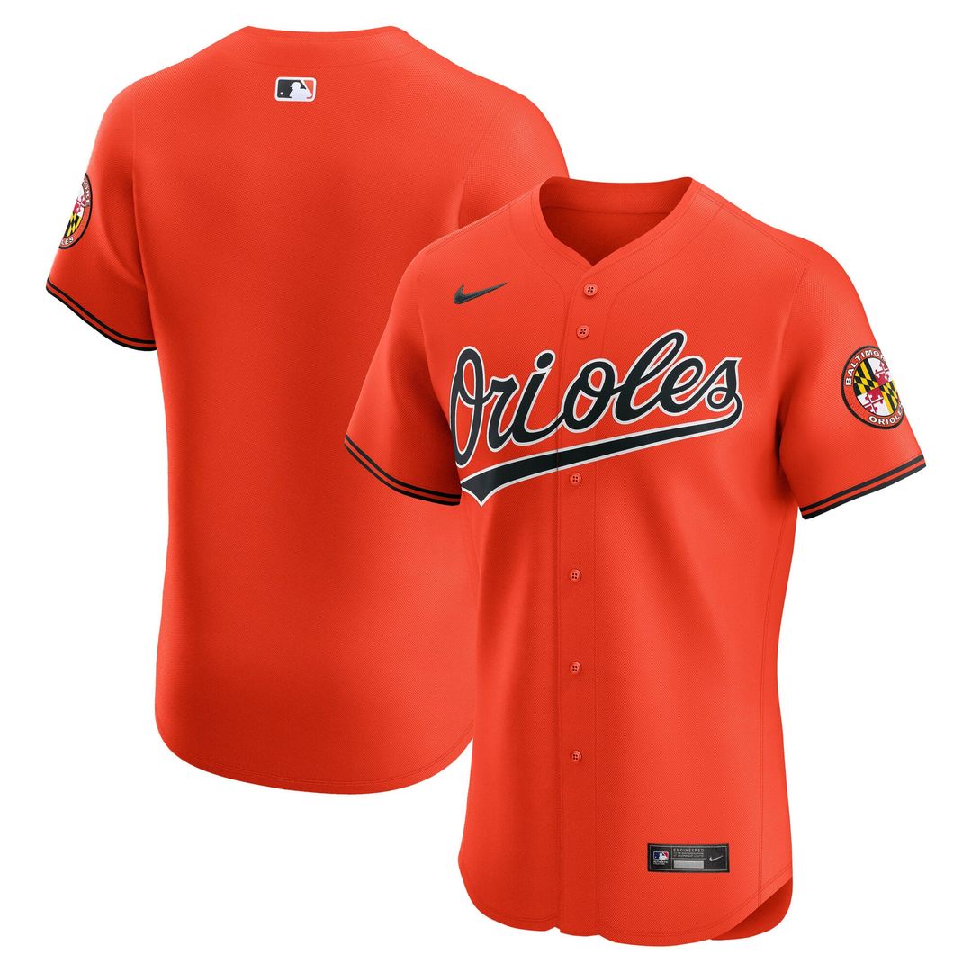 Baltimore Orioles Nike White Home Elite Jersey