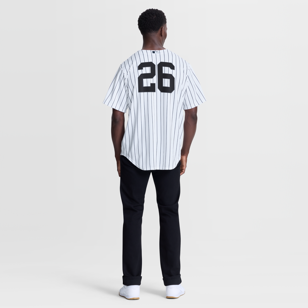 New York Yankees Luis García Jr. Nike White Home Replica Jersey