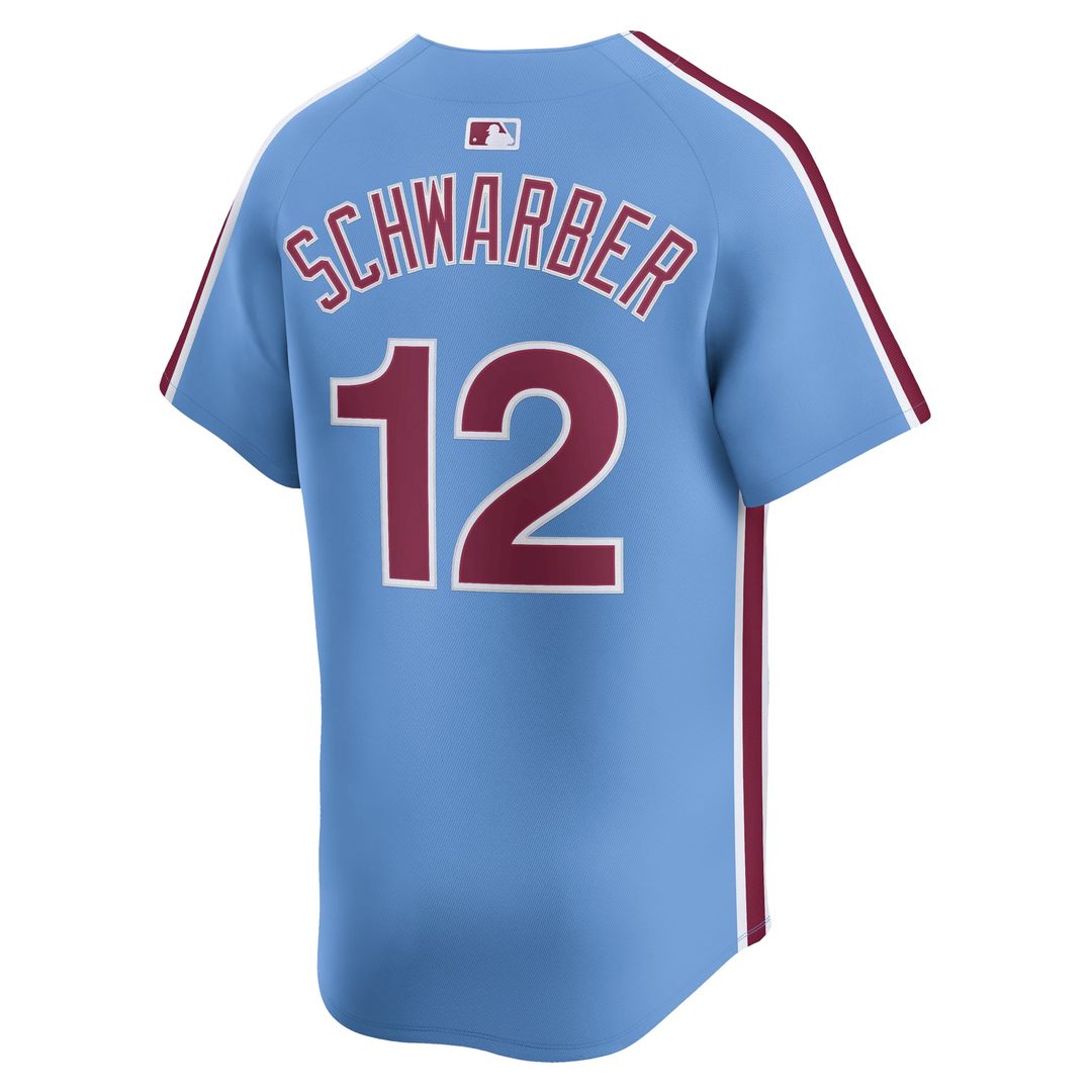 Philadelphia Phillies Kyle Schwarber Nike White Home Limited Player Jersey