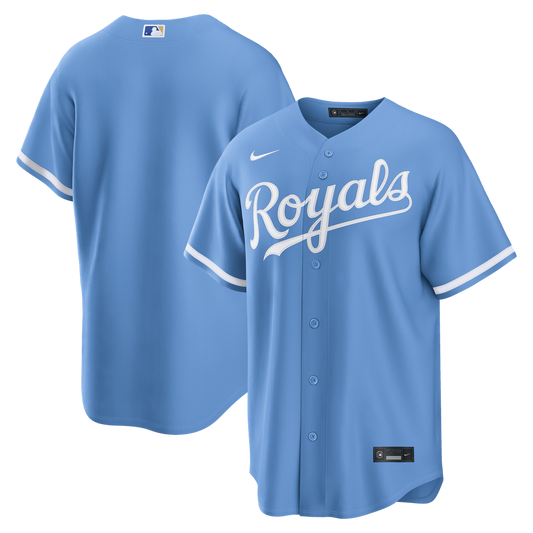 Kansas City Royals Nike Light Blue Alternate Replica Jersey