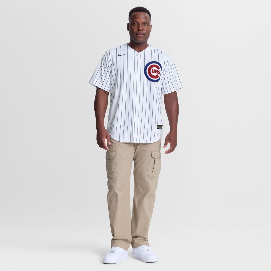 Chicago Cubs Clay Holmes Nike White Home Replica Jersey