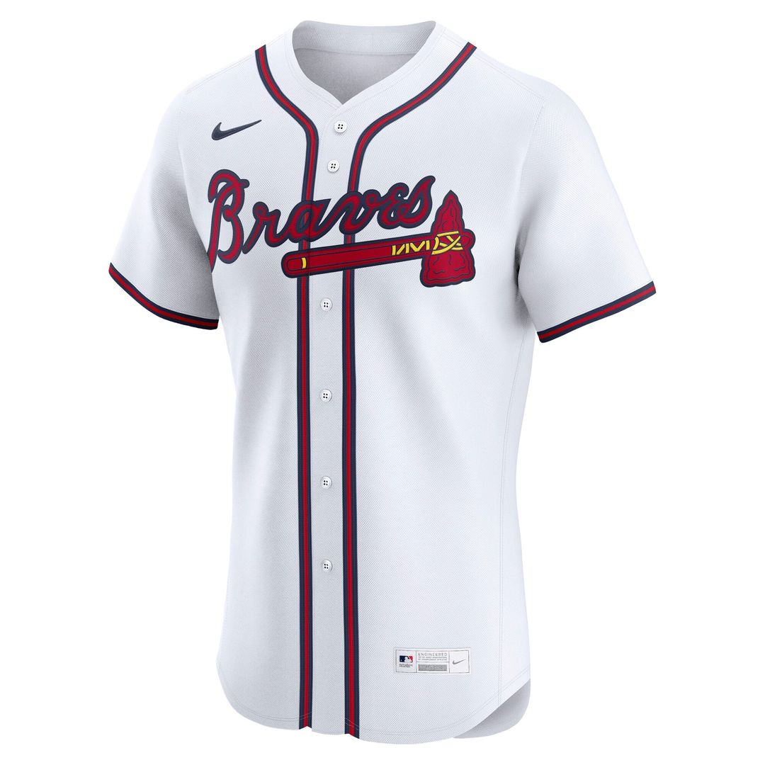 Atlanta Braves Nike Red Alternate Elite Jersey