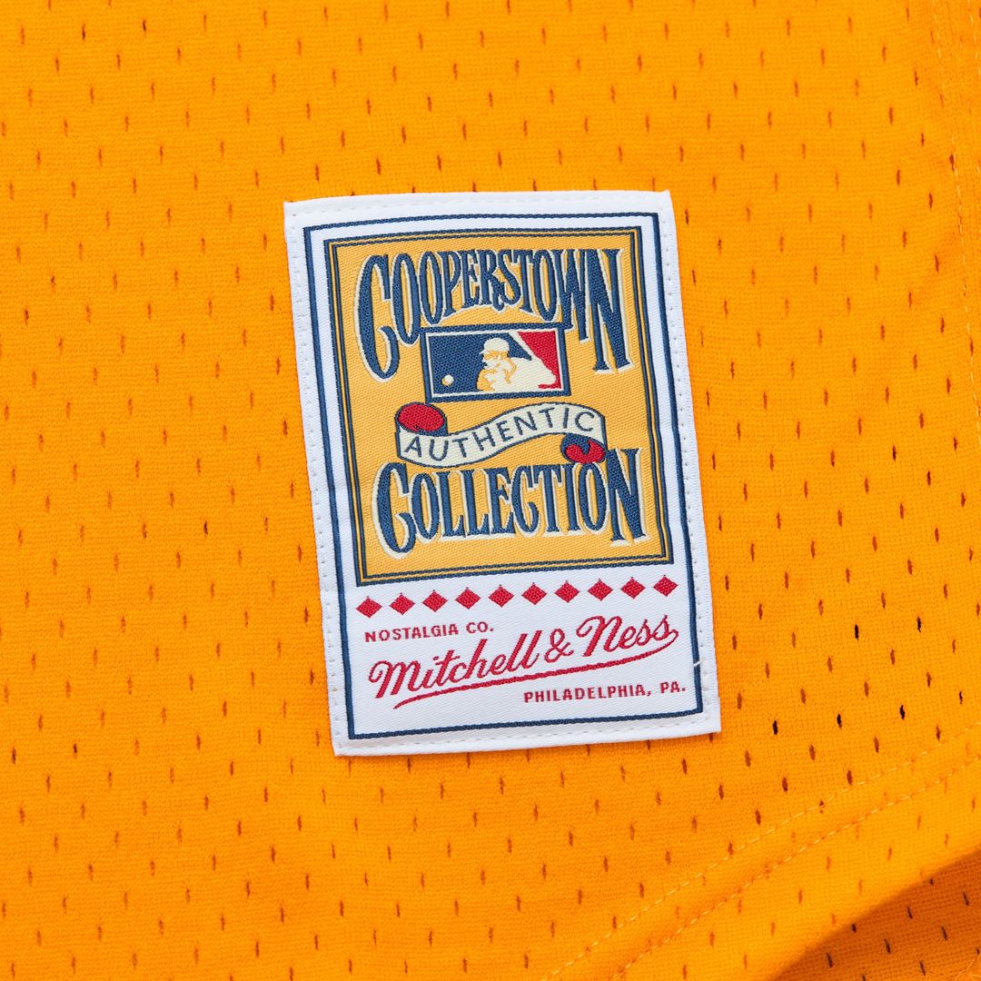 San Diego Padres Tony Gwynn Mitchell & Ness Gold Big & Tall Cooperstown Mesh Batting Practice Jersey