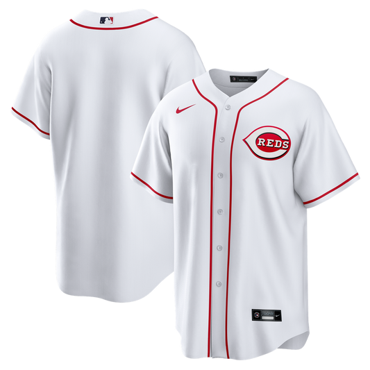 Cincinnati Reds Nike White Home Big & Tall Replica Jersey