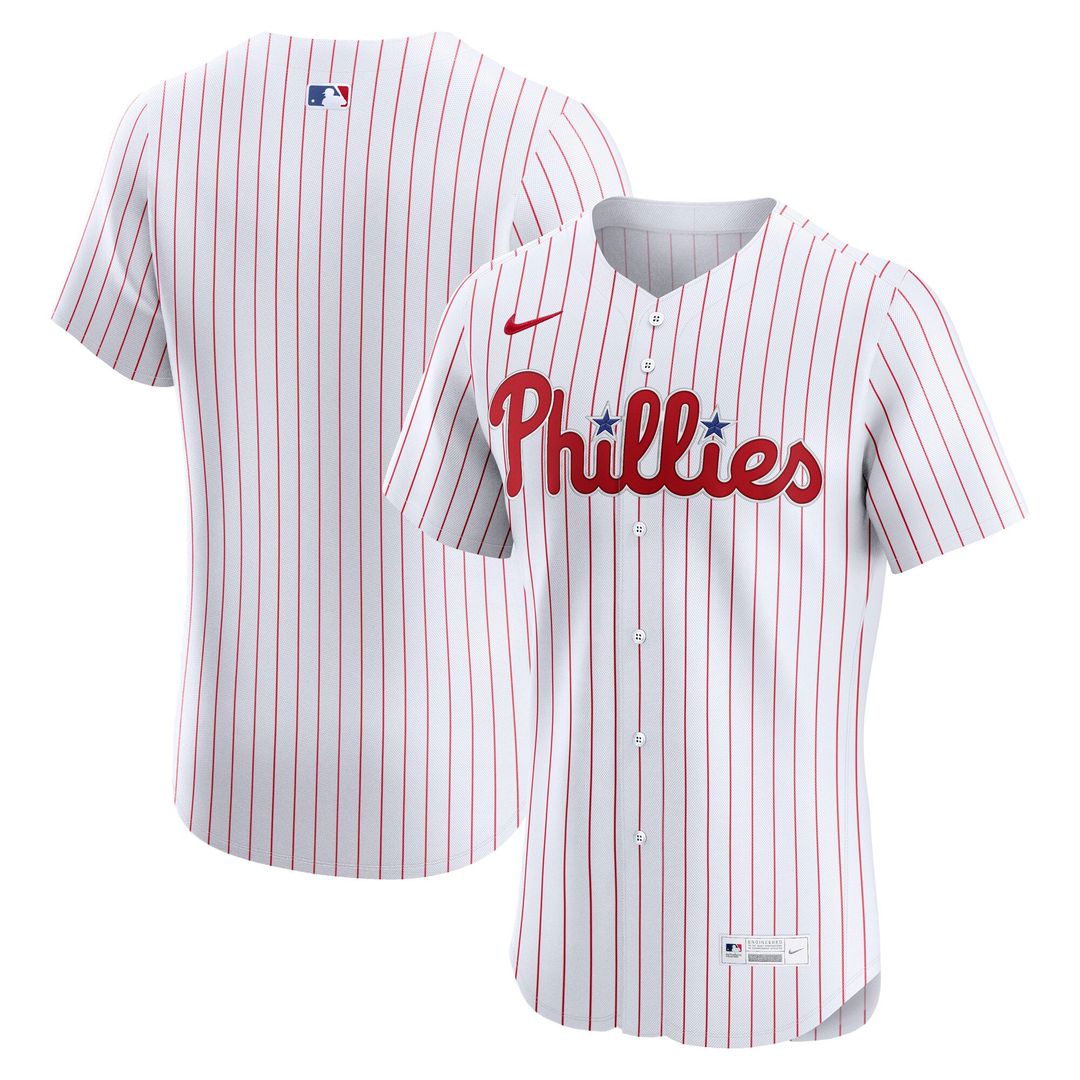 Philadelphia Phillies Nike Cream Alternate 2 Elite Jersey