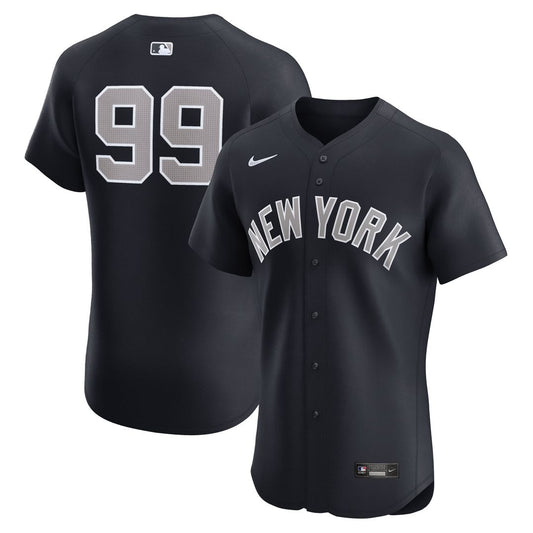 New York Yankees Aaron Judge Nike Navy Alternate 1 Elite Player Jersey