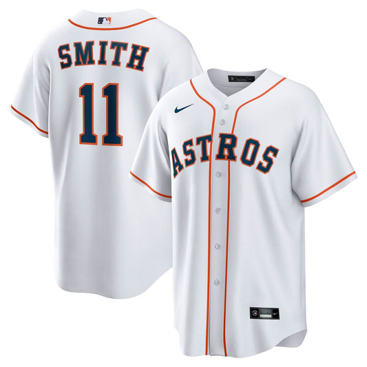 Houston Astros Cam Smith Nike White Home Replica Jersey