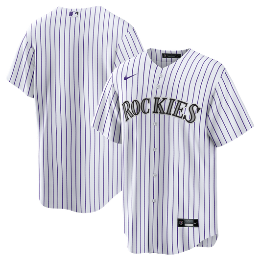 Colorado Rockies Nike White Home Big & Tall Replica Jersey