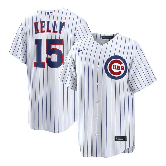 Chicago Cubs Carson Kelly Nike White Home Replica Jersey