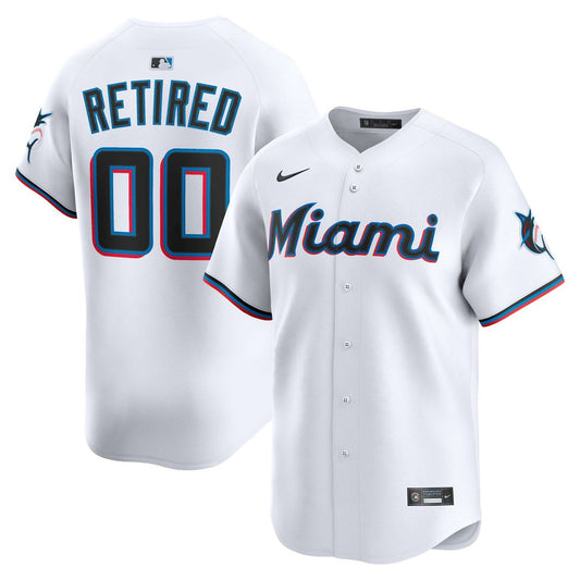 Miami Marlins Nike White Home Limited Pick-A-Player Retired Roster Jersey