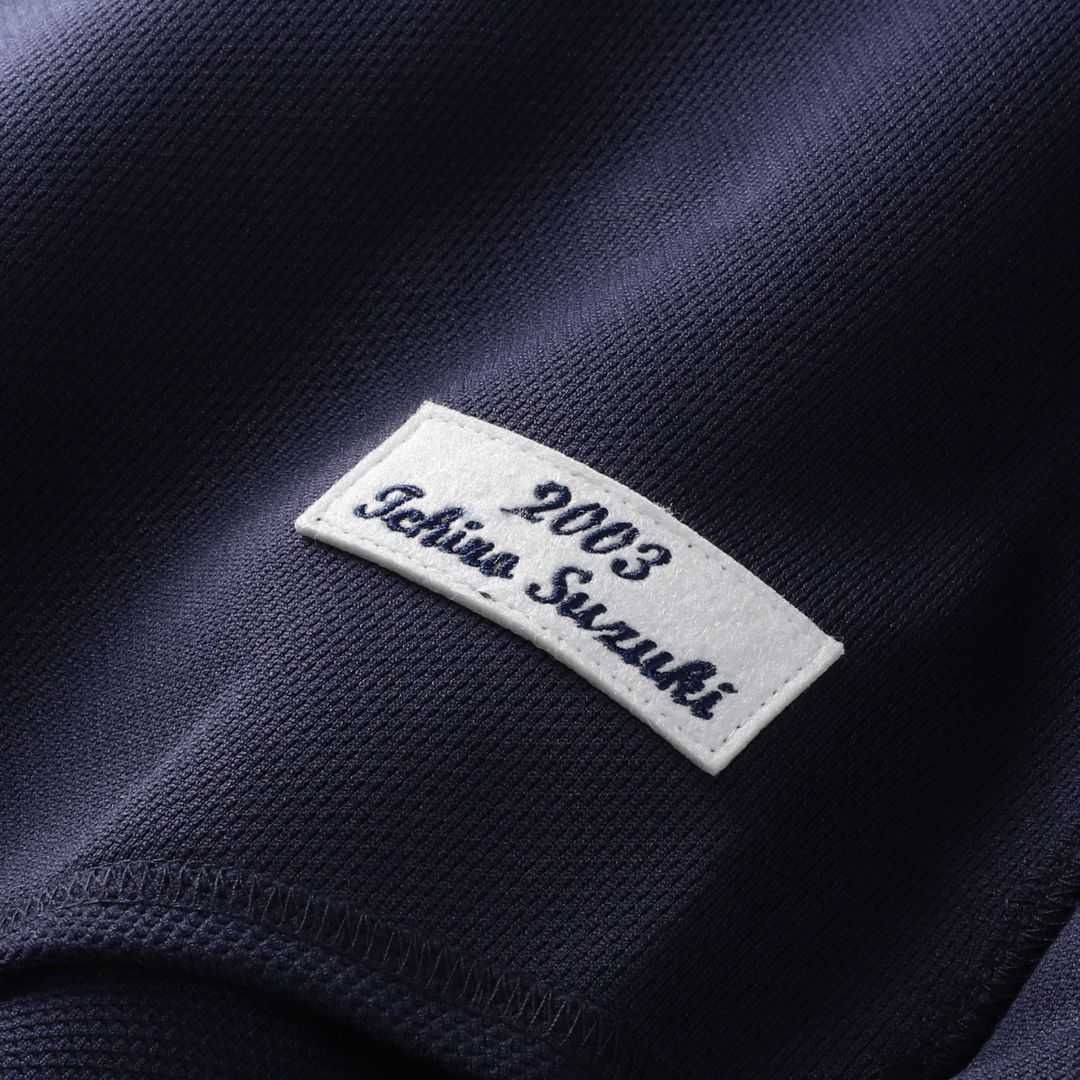 Seattle Mariners Ichiro Suzuki Mitchell & Ness Navy Cooperstown Collection Batting Practice Jersey