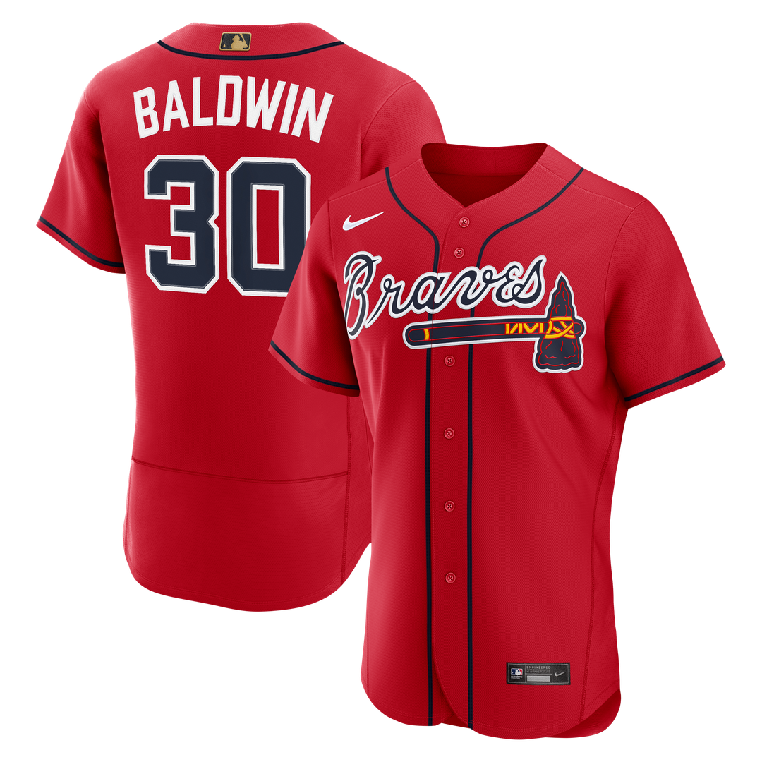 Atlanta Braves Drake Baldwin Nike White MLB Awards Authentic Jersey