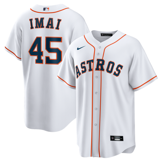 Houston Astros Tatsuya Imai Nike White Home Replica Jersey