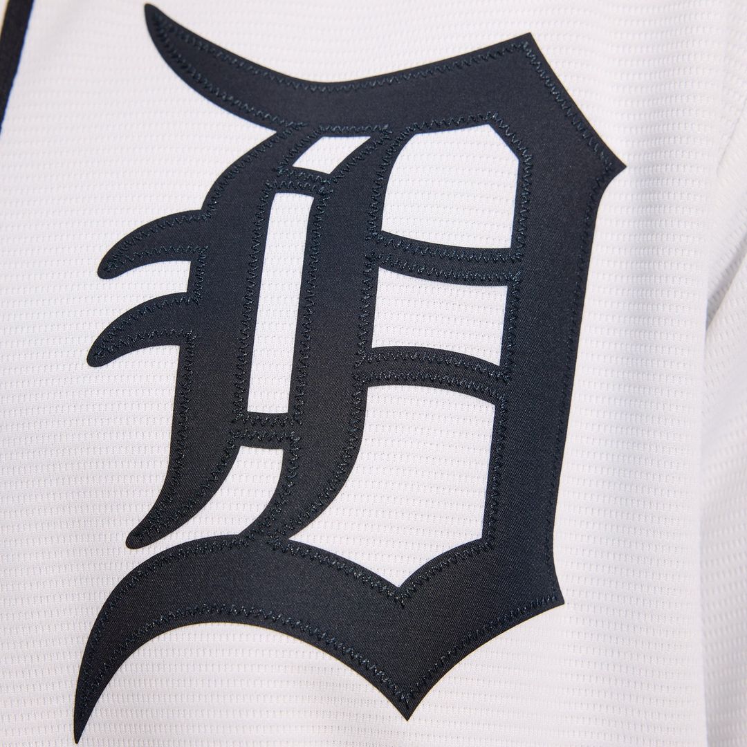Detroit Tigers Nike White Home Replica Jersey