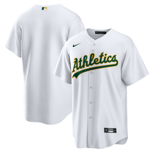 Athletics Nike White Home Big & Tall Replica Jersey
