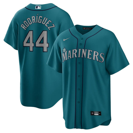 Seattle Mariners Julio Rodríguez Nike Teal Official Replica Player Jersey