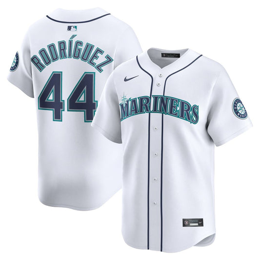 Seattle Mariners Julio Rodríguez Nike White Home Limited Player Jersey