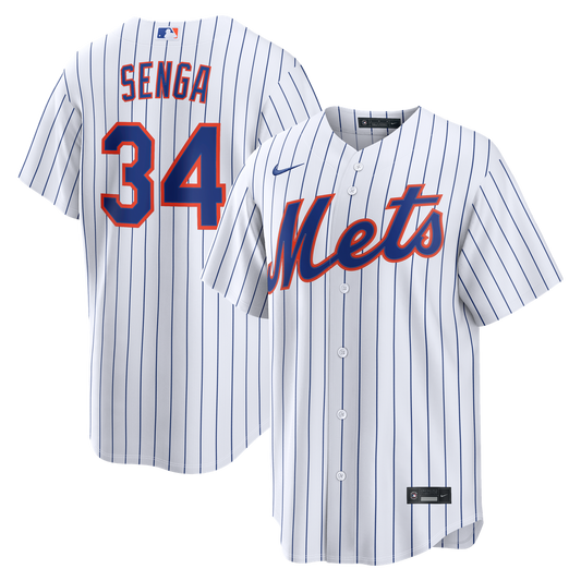 New York Mets Kodai Senga Nike White Home Replica Jersey