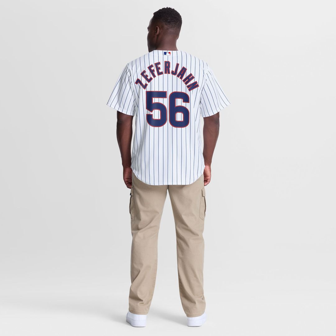 Chicago Cubs Ryan Zeferjahn Nike White Home Replica Jersey