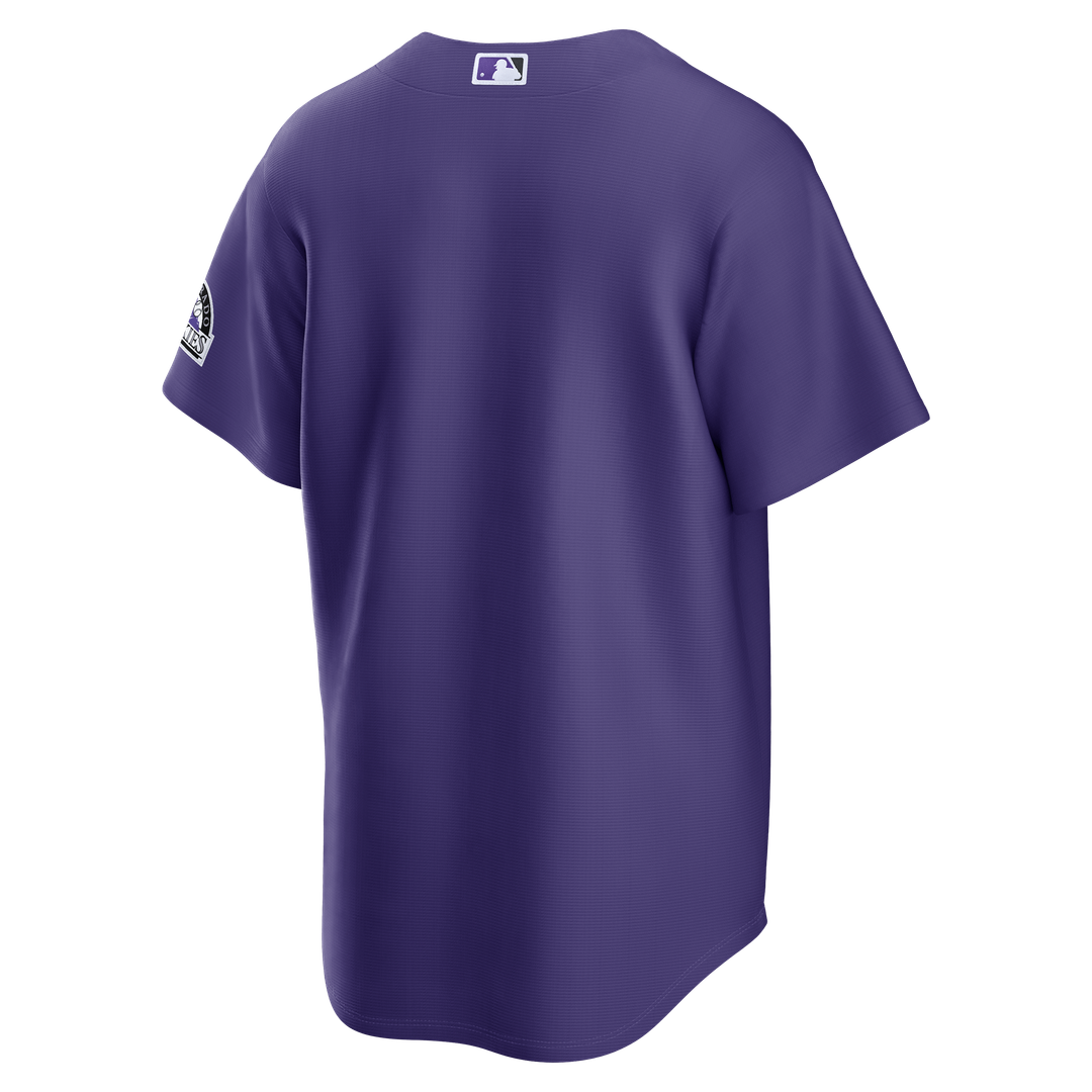 Colorado Rockies Nike Purple Alternate Stadium Jersey